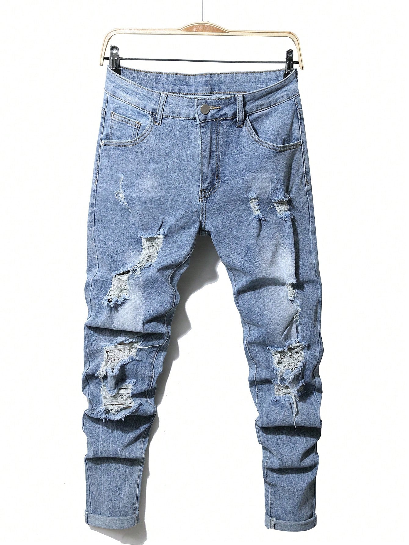 Manfinity LEGND Men's Distressed Jeans