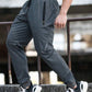 Manfinity Sport Corelite Boyfriend Style Men Drawstring Waist Zip Pocket Sports Pants