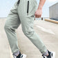 Manfinity Sport Corelite Boyfriend Style Men Drawstring Waist Zip Pocket Sports Pants