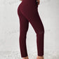 PETITE Solid Color Tapered Spring Women Pants