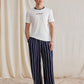 Manfinity Unisex Men's Striped Woven Casual Pants