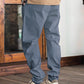 Manfinity Hypemode Men's Elastic Waistband Drawstring Casual Straight Pants