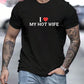 Men Letter Graphic Tee