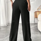 EZwear Women's Solid Color Long Pants For Spring And Summer