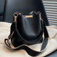 New Fashion Niche, Western-Style, Casual, Versatile Bucket Bag, Retro Classic, High-End Texture, Wide Shoulder Strap, Women's Bag, Single Shoulder Crossbody, Handheld, Work, Commuting, Date, Shopping, Urban Exquisite Daily Bag