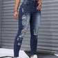 Women's Distressed Skinny Jeans