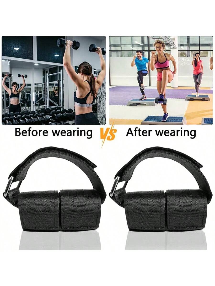 2pcs Dumbbell Strap, Adjustable Weight Ankle Weights For Shin Bone Training