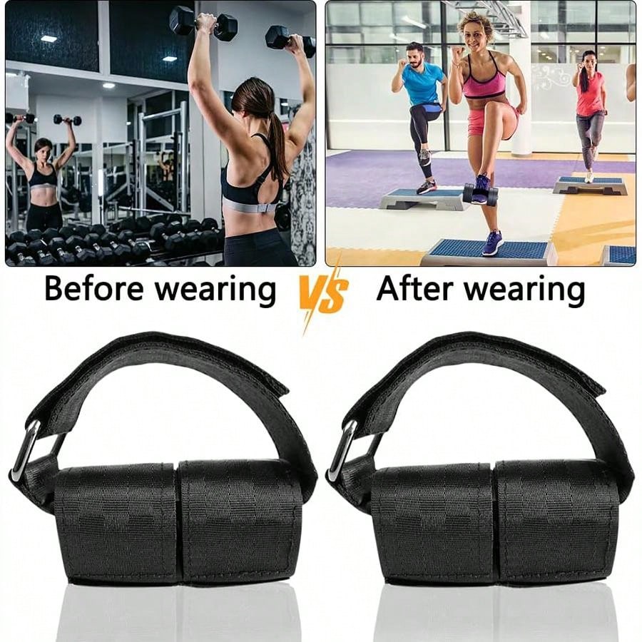 2pcs Dumbbell Strap, Adjustable Weight Ankle Weights For Shin Bone Training