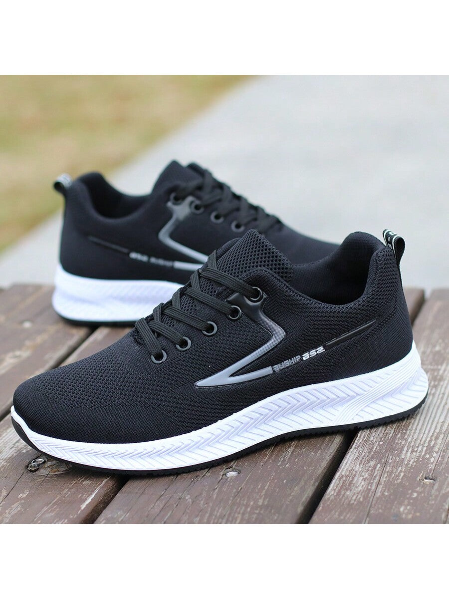 Men's Summer Breathable Lightweight Anti-Slip Sports Shoes, Trendy Versatile 2024 New Casual Shoes With Odor Resistant Mesh