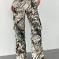 Coolane Tween Girls Fall/Winter Rapper Grunge Camo Graphics Cargo Pants For Halloween Outfits