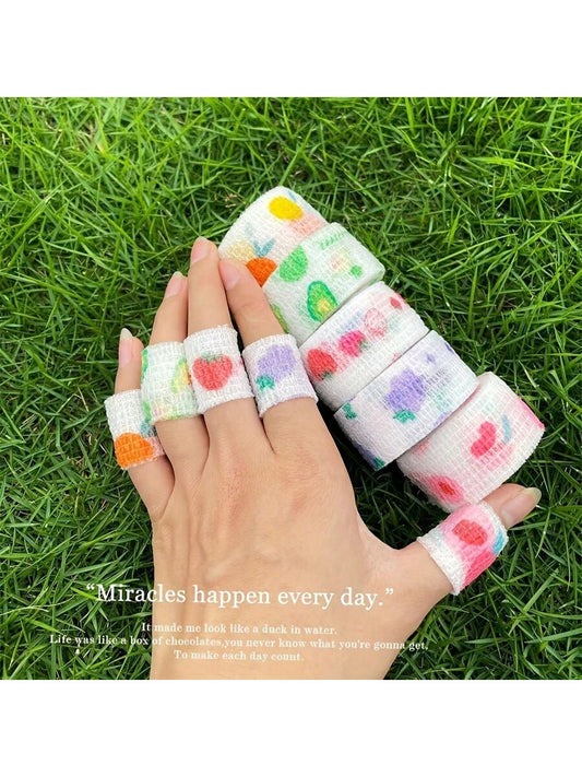 1pc Finger Protector Elastic Breathable Bandage For Writing And Sports Activities