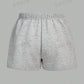 Comfortcana 3pcs Women Solid Color Elastic Waist Shorts Gym Shorts