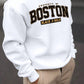 Manfinity Dauomo Men's Boston Printed Round Neck Sweatshirt