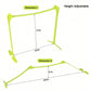 38pcs Agility Ladder Workout Equipment Set 12 Rung 20ft With 4 Ground Stakes 20 Speed Training Cones 5 Armbands