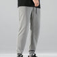 Manfinity Hypemode Men's Elastic Waist Drawstring Jogger Pants With Slant Pockets