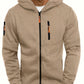 Manfinity RelaxMax Men's Hooded Zip-up Sweatshirt With Front Zipper