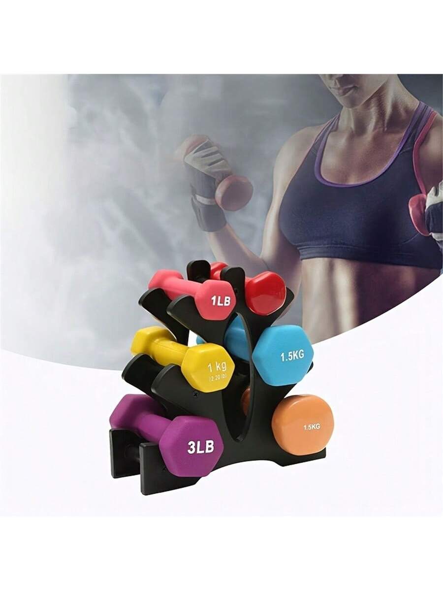 1pc Dumbbell Rack Household Dumbbell Stand, Gym Support Frame Men Women Dumbbell Convenient Bracket