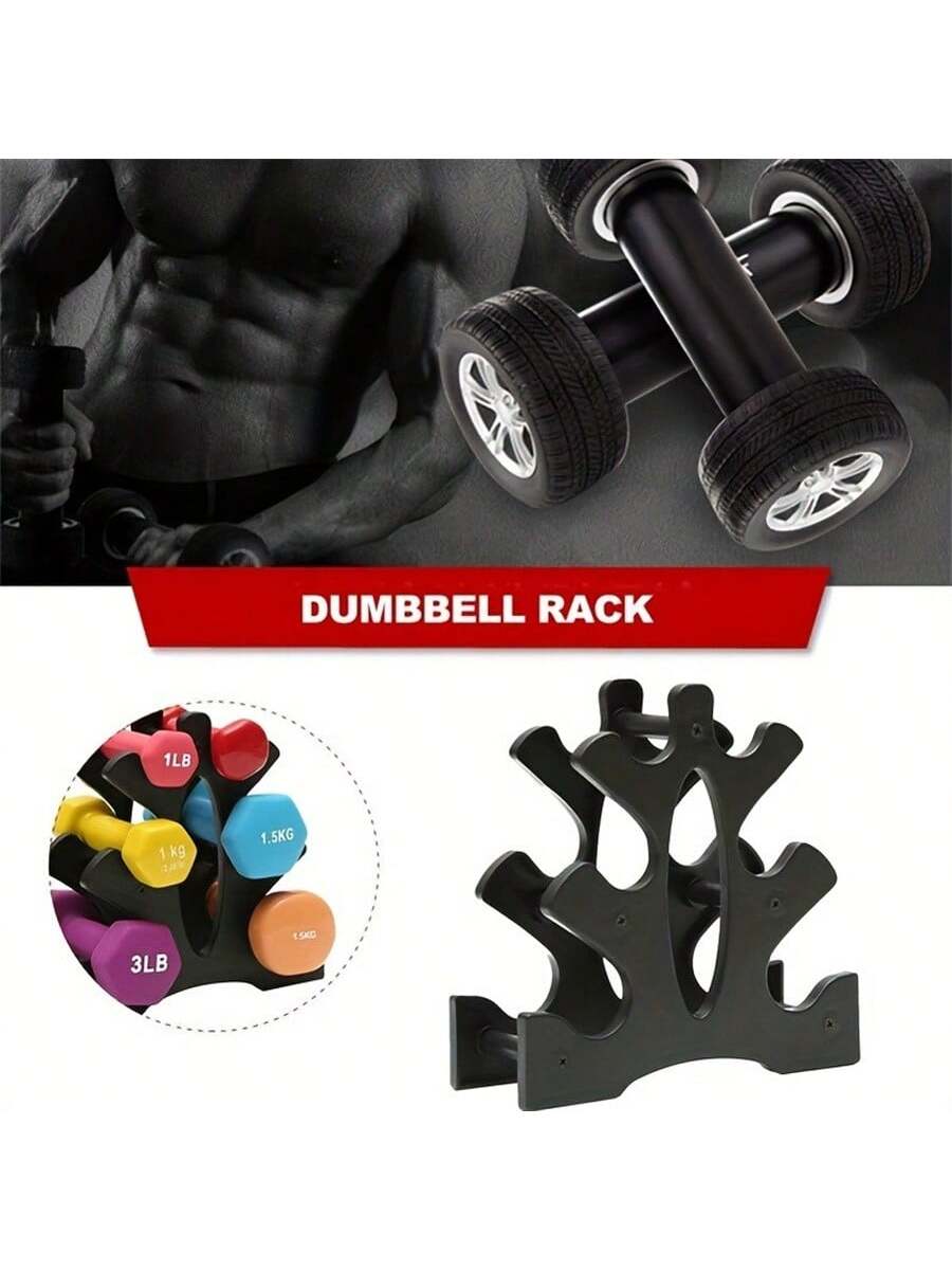 1pc Dumbbell Rack Household Dumbbell Stand, Gym Support Frame Men Women Dumbbell Convenient Bracket