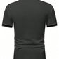 Manfinity Mode Men Summer Color-Block Short Sleeve Casual/Work Polo Shirt