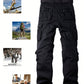 AK Men's Casual Cargo Pants   Camo Pants Combat Cargo Pants With 8 Pockets(No Belt)