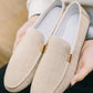 Breathable Canvas Loafers Men Casual Shoes Korean Style Trendy Slip-On Slouchy Shoes For Men