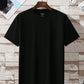 Manfinity Dauomo Men Simple Solid Color Short Sleeve Casual T-Shirt