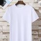 Manfinity Dauomo Men Simple Solid Color Short Sleeve Casual T-Shirt