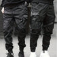 Men's Multi-Pocket Reflective Strip Decorative Cargo Pants