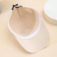 Street 1pc Unisex Korean Style Linen Hollow Out Baseball Cap Suitable For Spring And Summer