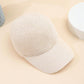 Street 1pc Unisex Korean Style Linen Hollow Out Baseball Cap Suitable For Spring And Summer