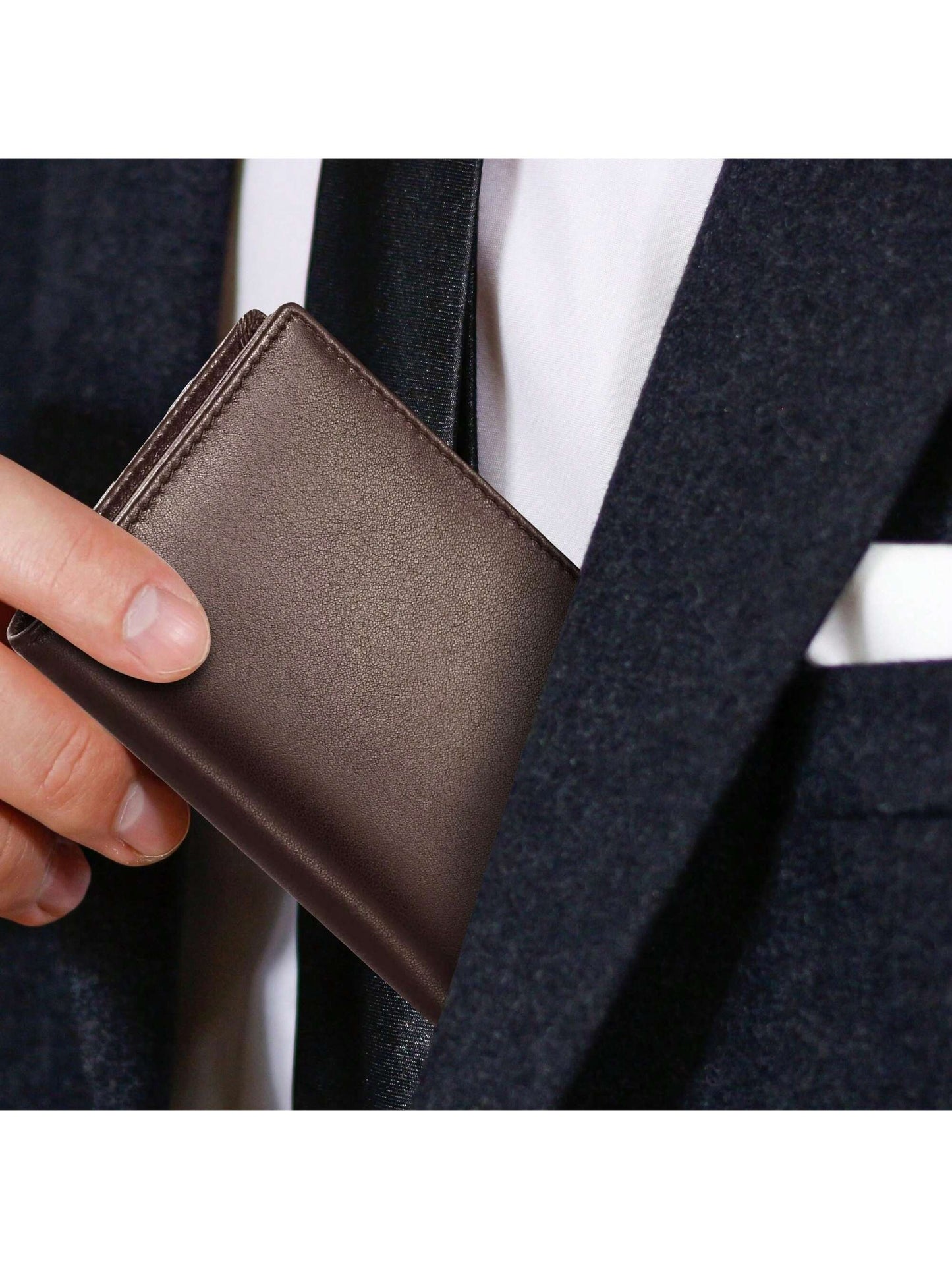 RFID Blocking Leather Expandable Wallet