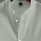 Manfinity Homme Men's Simple Solid Color Short Sleeve Button-Up Shirt