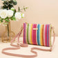 New Spring/Summer Straw Woven Trendy Women's Bag, Wholesale All-Match Crossbody Shoulder Bag, Sweet Small Square Bag