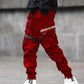 Men's Multi-Pocket Reflective Strip Decorative Cargo Pants