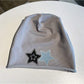 1 Pc Unisex Hip Hop Street Two-Color Star Embroidered Hat With Elegant Five-Pointed Star Head Around Pile Hat