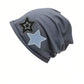 1 Pc Unisex Hip Hop Street Two-Color Star Embroidered Hat With Elegant Five-Pointed Star Head Around Pile Hat