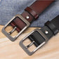 A High-Quality Leather Buckle Belt For Men, Business Leather Belt For Men, Casual And Simple Men's Retro Jeans Belt