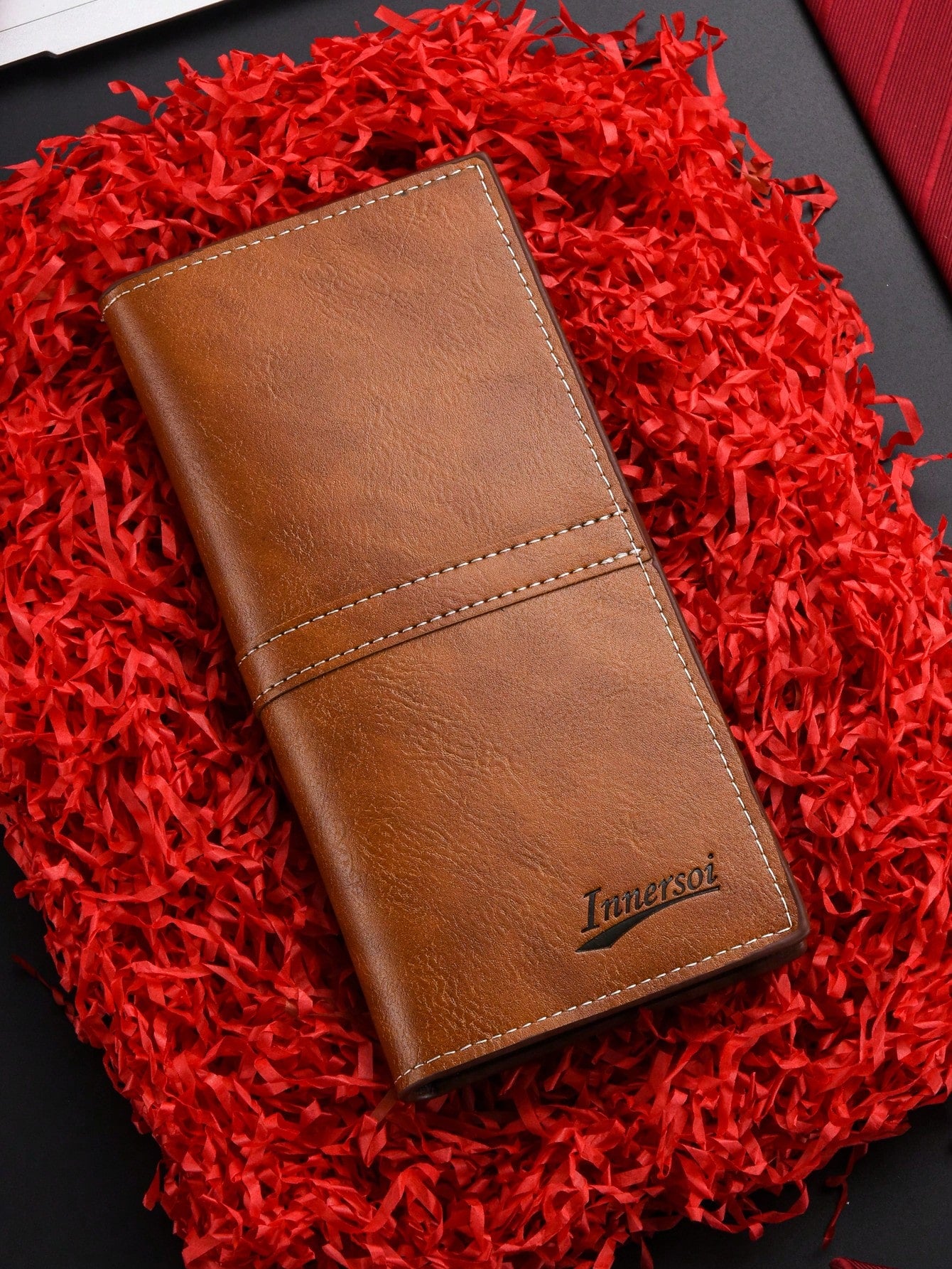 Men's Long Wallet With Coin Pocket, Card Holder