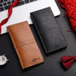 Men's Long Wallet With Coin Pocket, Card Holder