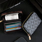 Men's Multi-Card Slot Small Zipper Wallet, Card Holder