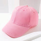 1pc Unisex Solid Color Simple Classic Casual Baseball Cap, Suitable For Outdoor Activities And Casual Parties