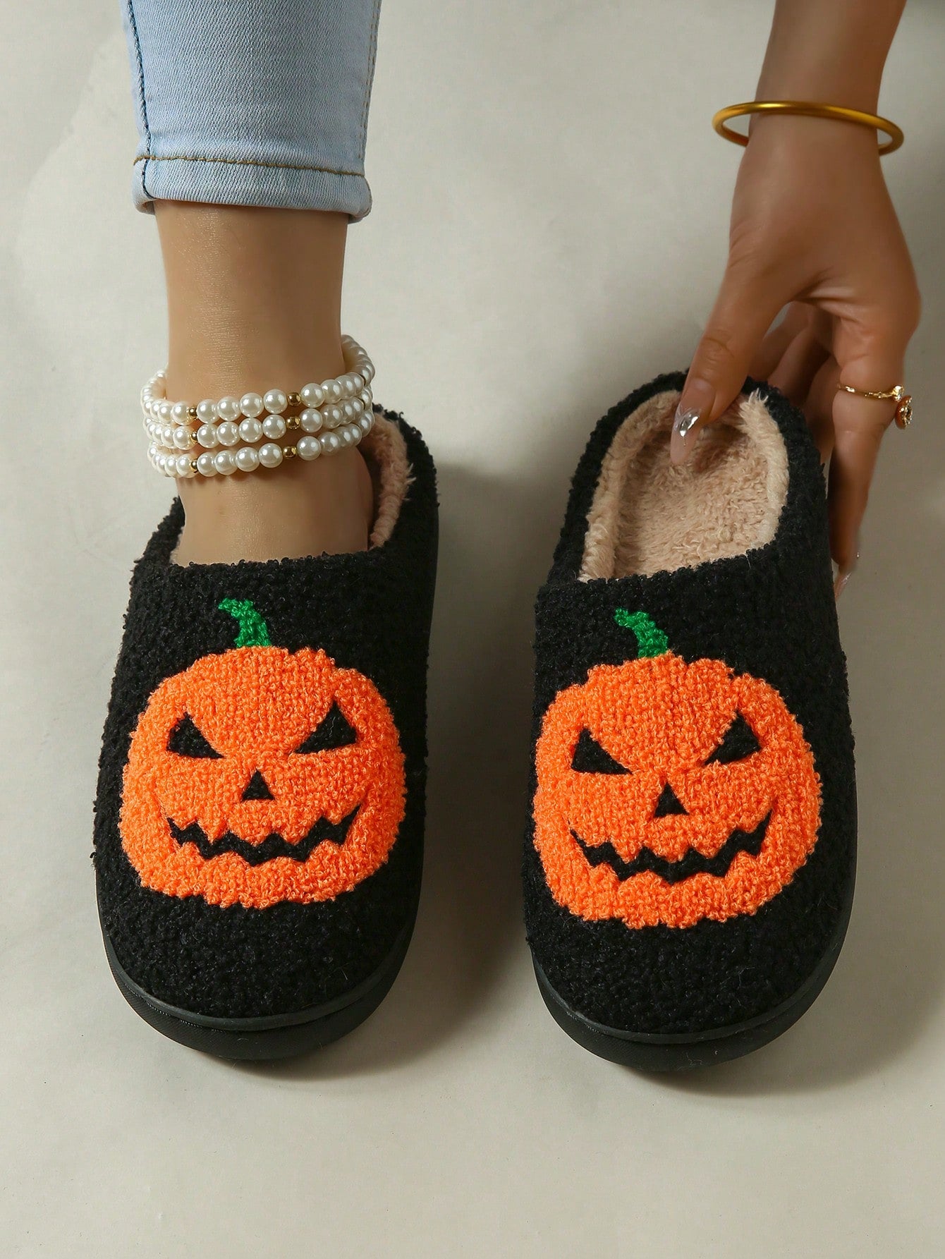 New Arrival Women's Halloween Atmosphere Slippers, Cute