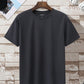 Manfinity Dauomo Men Simple Solid Color Short Sleeve Casual T-Shirt