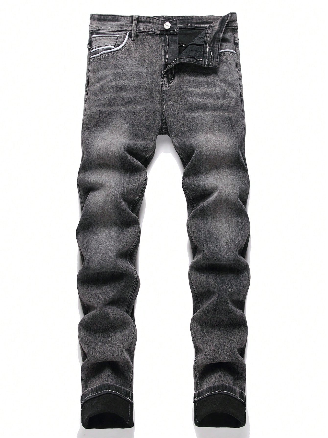 Men Fashionable Creative Stretch Denim Jeans