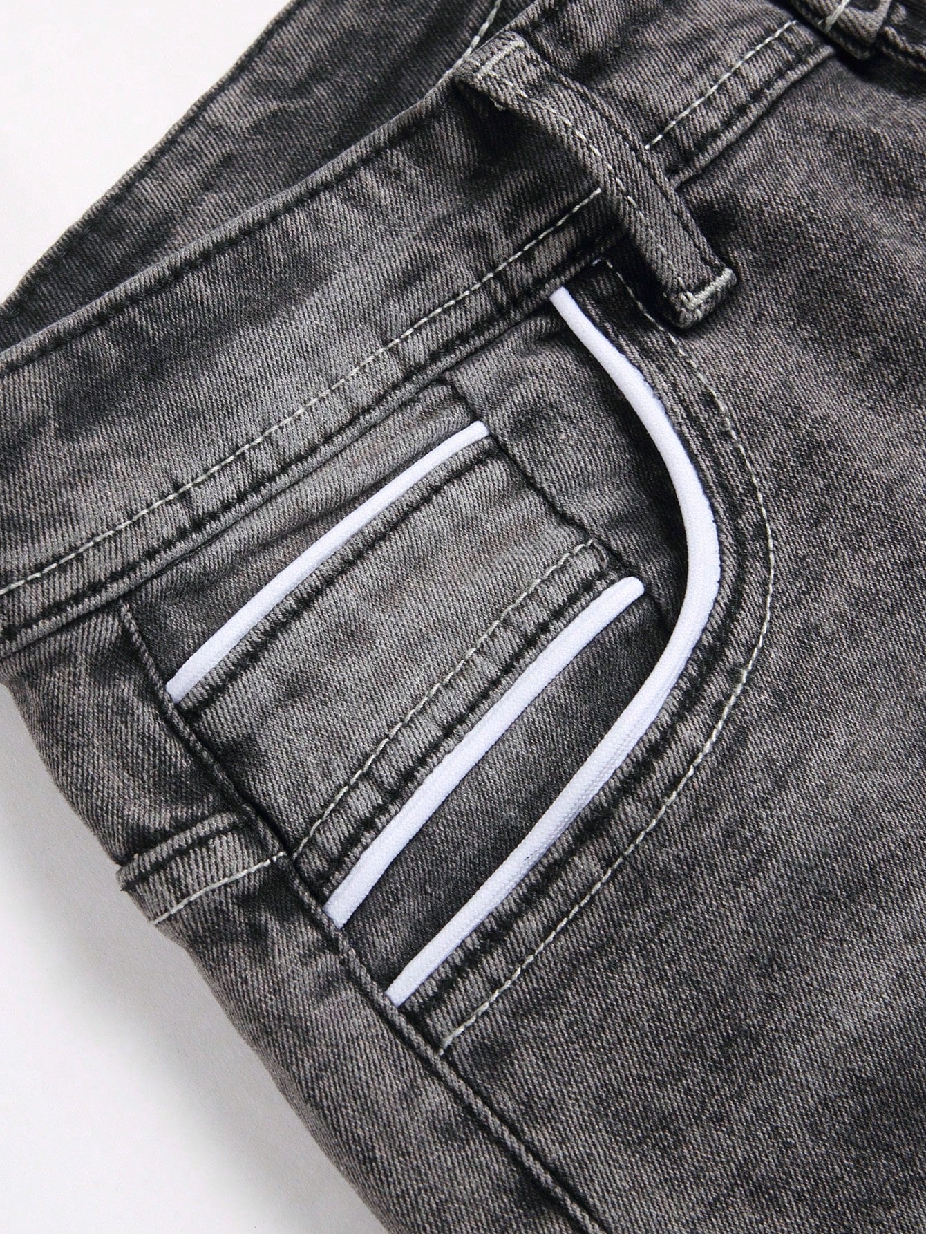 Men Fashionable Creative Stretch Denim Jeans