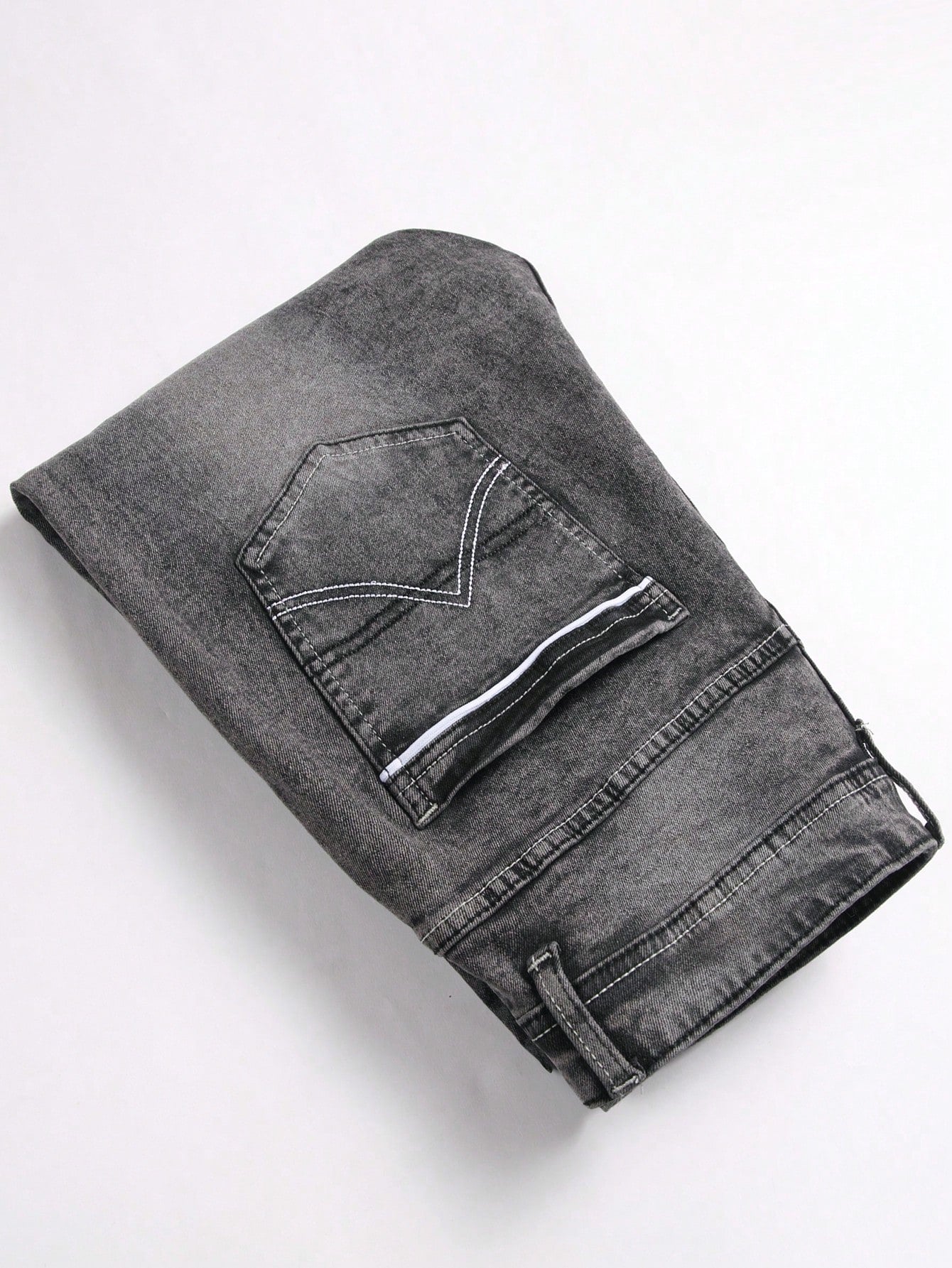 Men Fashionable Creative Stretch Denim Jeans