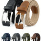 1pc Men's Stretch Woven Belt, Multiple Colors Available, Hole-Free Elasticity Belt, Fashionable Casual Golf Belt For Daily Wear