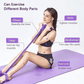 1pc Purple Foot Pedal Sit-Up Exercise Device