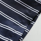 Manfinity Homme Men's Summer Striped Short Sleeve Casual Shirt, Button Up Graphic Stripe Blue Shirt