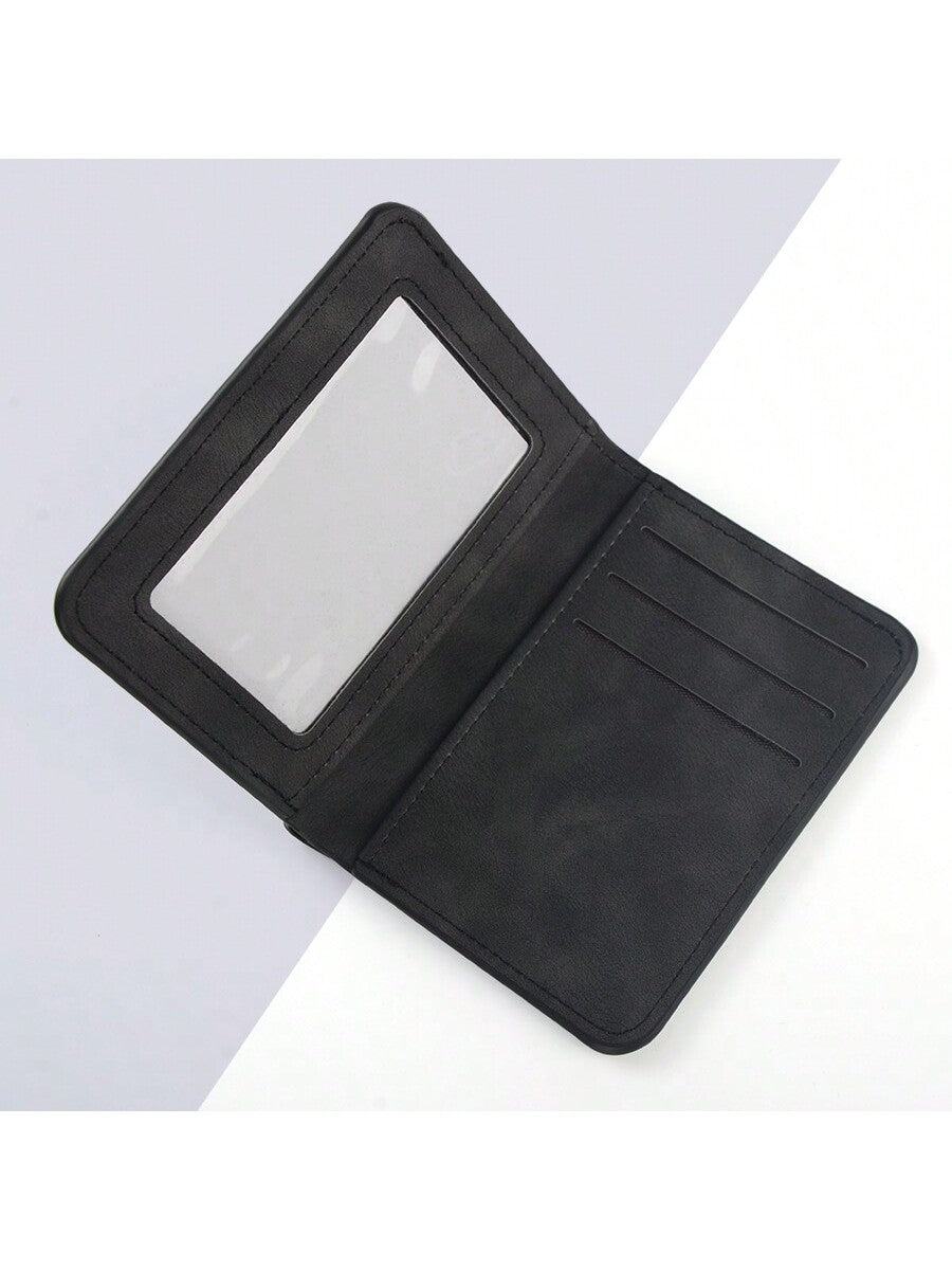 Small Wallet Card Holder, Ultra-Thin Multifunctional Driving License Holder With Multiple Card Slots, Vertical Style